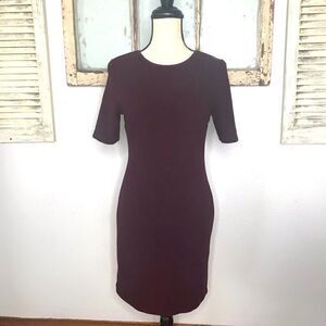 Cute Dark Purple Mario Serrano Cocktail Dress